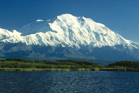 Alaska's Denali, North America's highest peak.