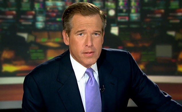 Brian Williams, who is now sitting out the next six months as NBC Nightly News anchor because of falsehoods exposed in his stories about his experiences in the Iraq war.